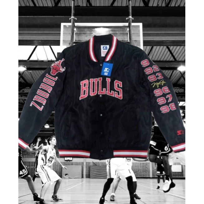 Bulls championship outlet jacket