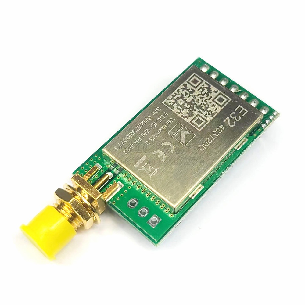 433MHZ LoRa E32-433T20D V8.0 UART Wireless RF Module Iot Transceiver ...