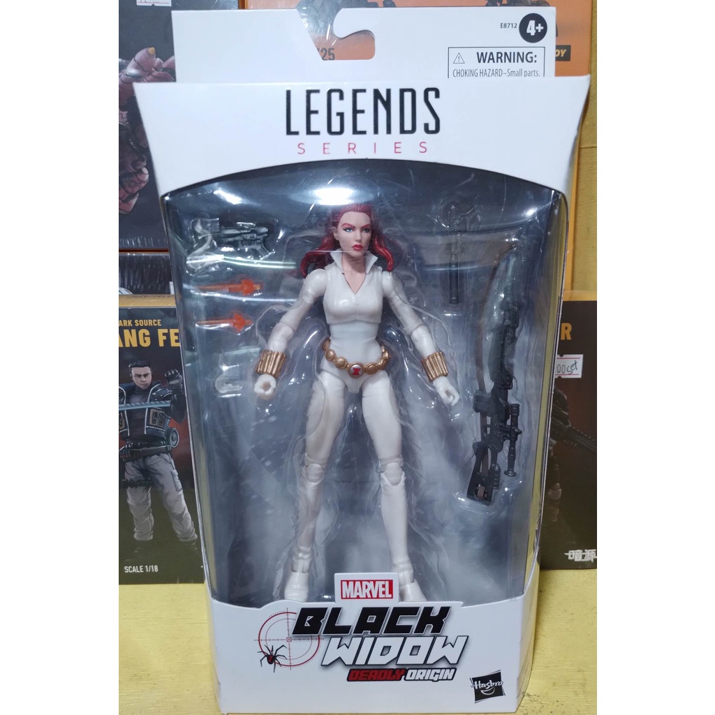 Hasbro Marvel Legends Black Widow White Suit Shopee Philippines