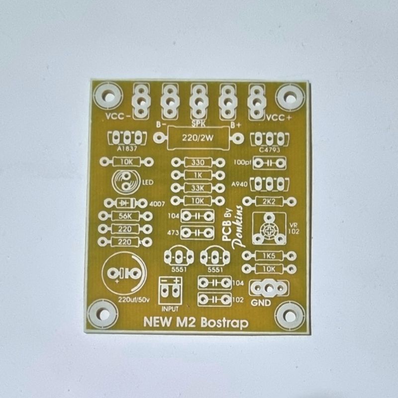 Pcb Power Amplifier Micro M2 Bostrap Fiber FR4 | Shopee Philippines