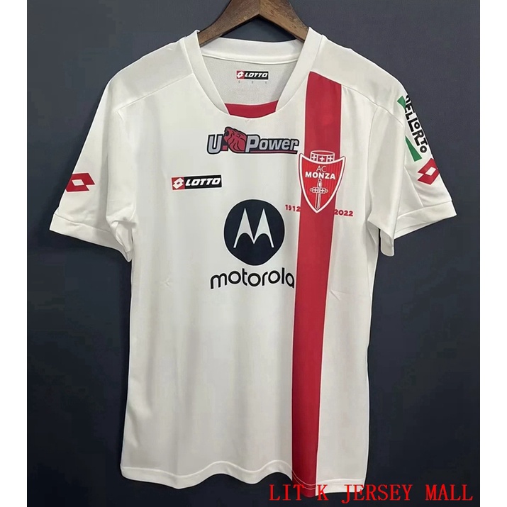 22/23 Monza White Soccer Football Jersey | Shopee Philippines