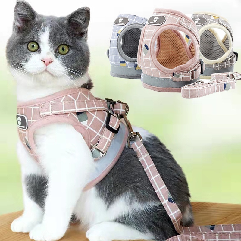 Cat Harness and leash cat harness leash for cat adjustable cat harness