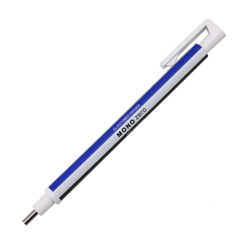 Tombow EH-KUR Gomma di Precisione con Punta Tonda & ER-KUR Refill di Ricambio