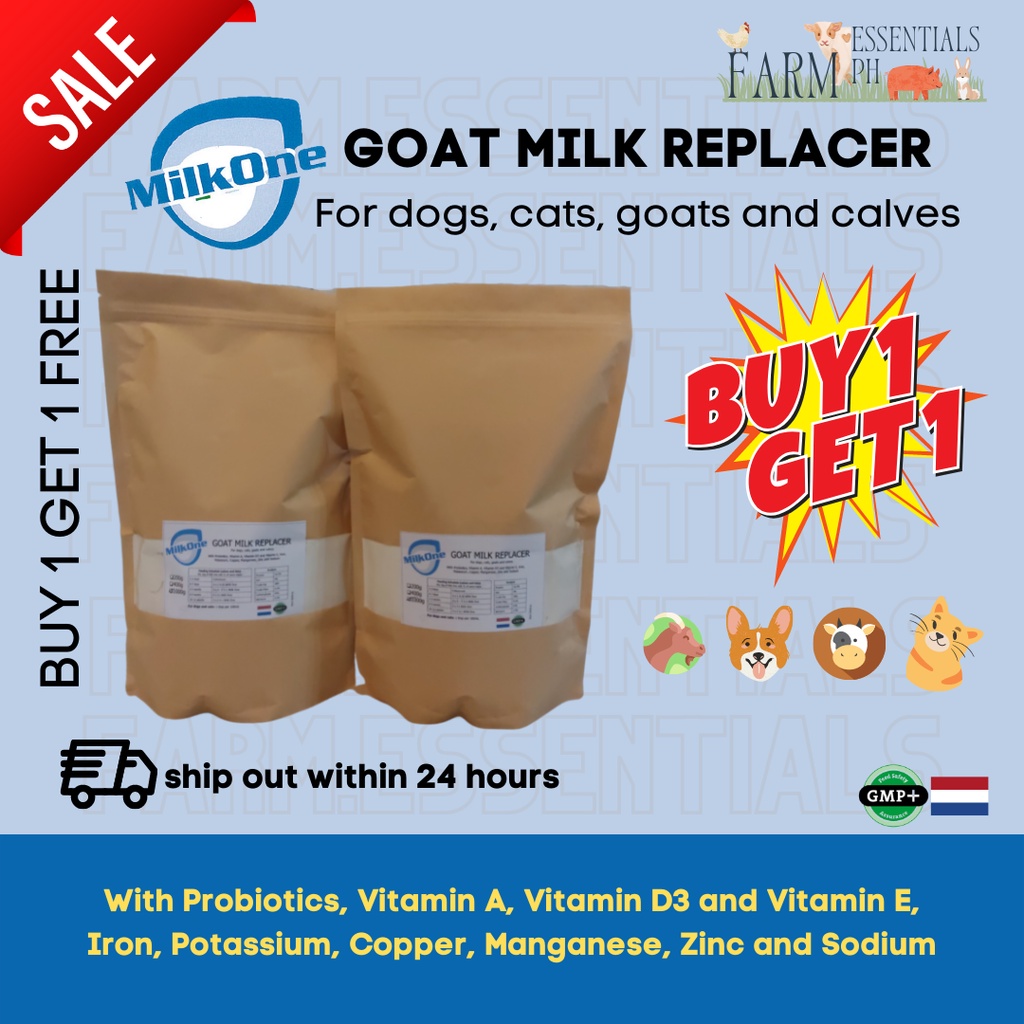 Buy 1 Get 1 Milk One / Goat Milk 1kg/Milk Replacer /puppies, kittens