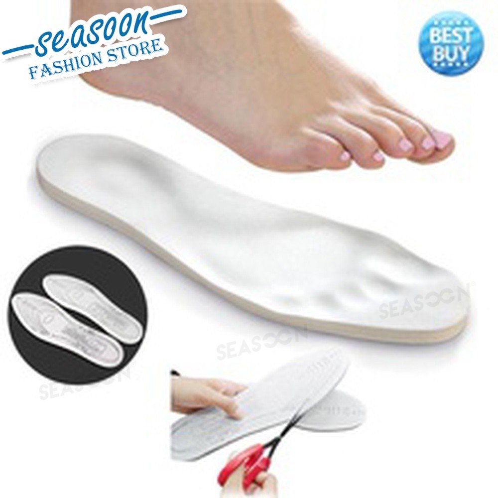 Unisex men women Memory Foam Shoe Insoles Foot Care Comfort Pain Relief All  Size(35-46)