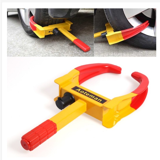 automobile tire lock, wheel lock, steel wheel lock, car antitheft lock