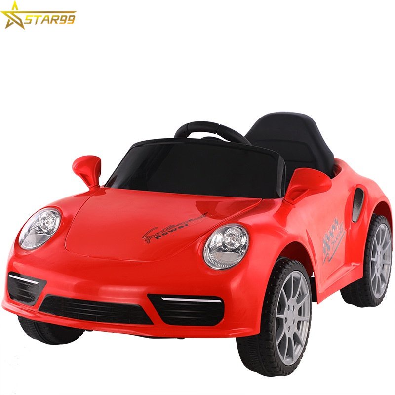 Large children's electric four-wheel car toddler remote control 1-6 ...