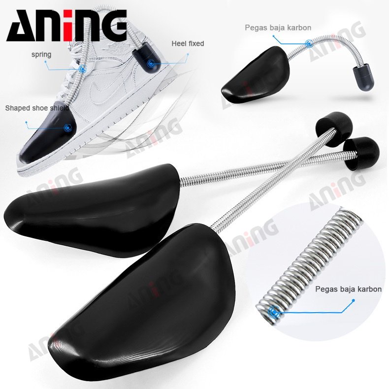 1 Pair Shoe Tree Spring Type men&women support Plastic Stretcher Shaper
