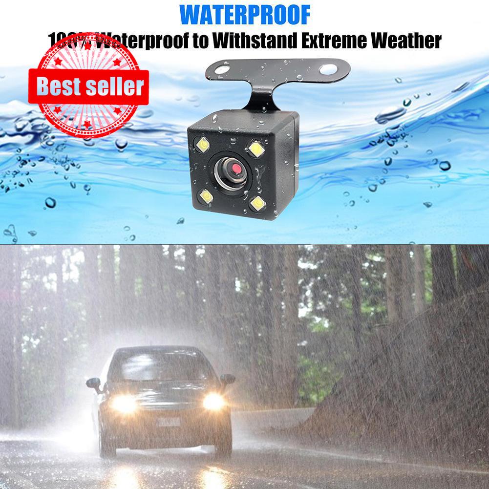 5 Pin HD Car Rear View Camera Reverse 4LED Night Vision Wide Angle ...