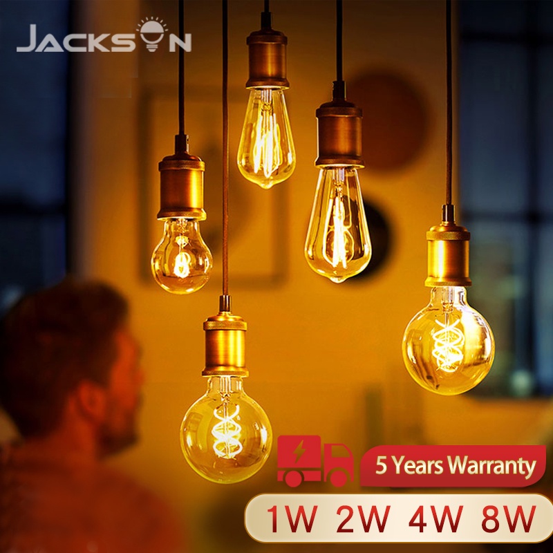 Edison Bulb Retro Bulb Warm White E27 Led Filament Bulb 220V Vintage