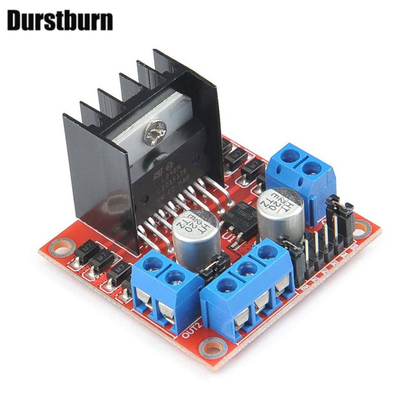 L298N driver board module L298 stepper motor smart car robot breadboard ...