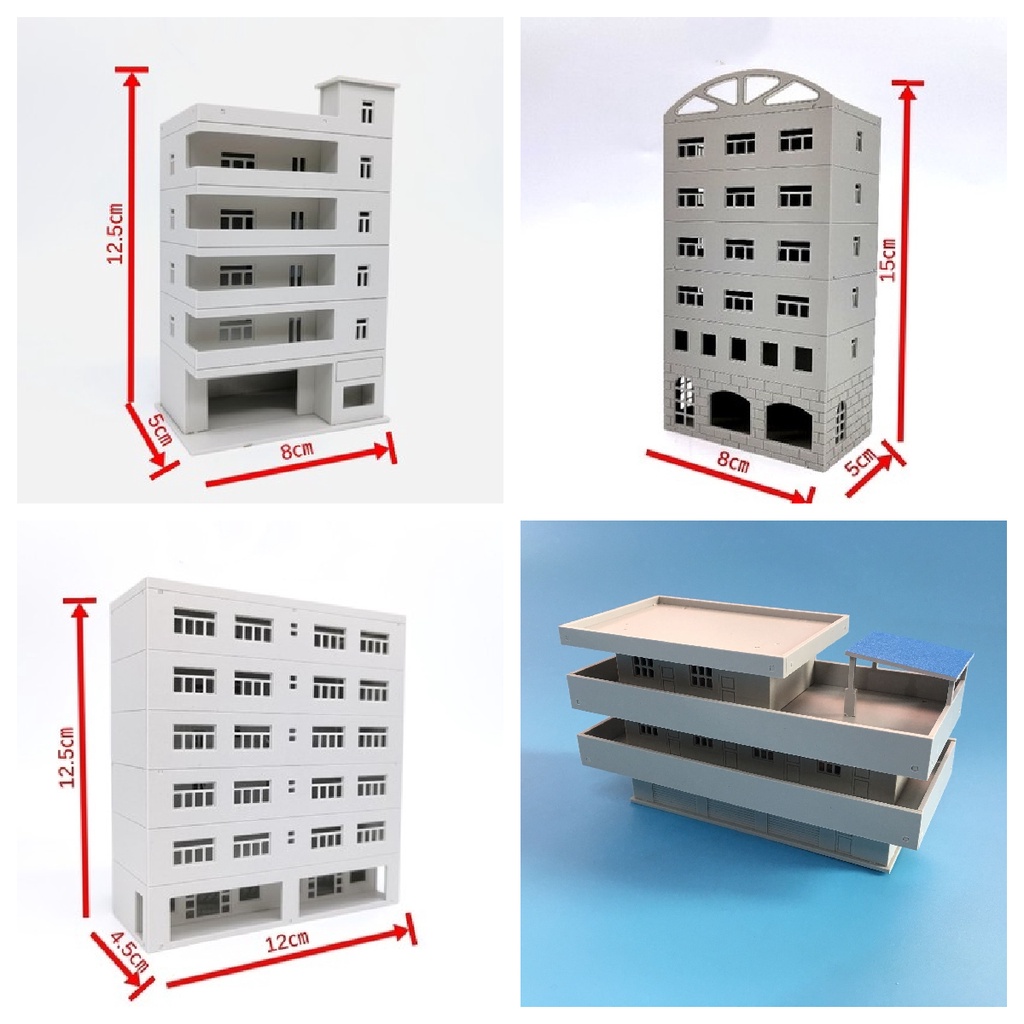 Building Model High-Floor Sand Table DIY Assembling Buil | Shopee ...