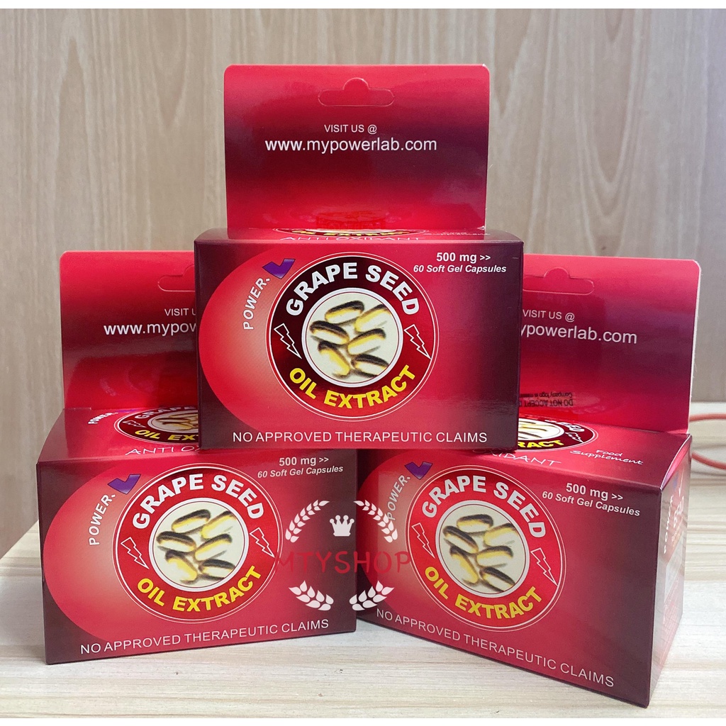 Grapeseed oil softgel grapeseed oil capsule by powerv powerlab