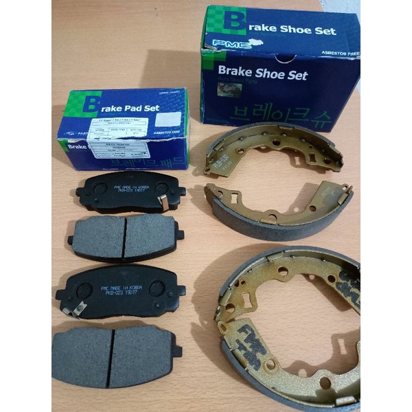 PAD & BRAKE SHOE SET FOR KIA PICANTO 20042010 . Shopee