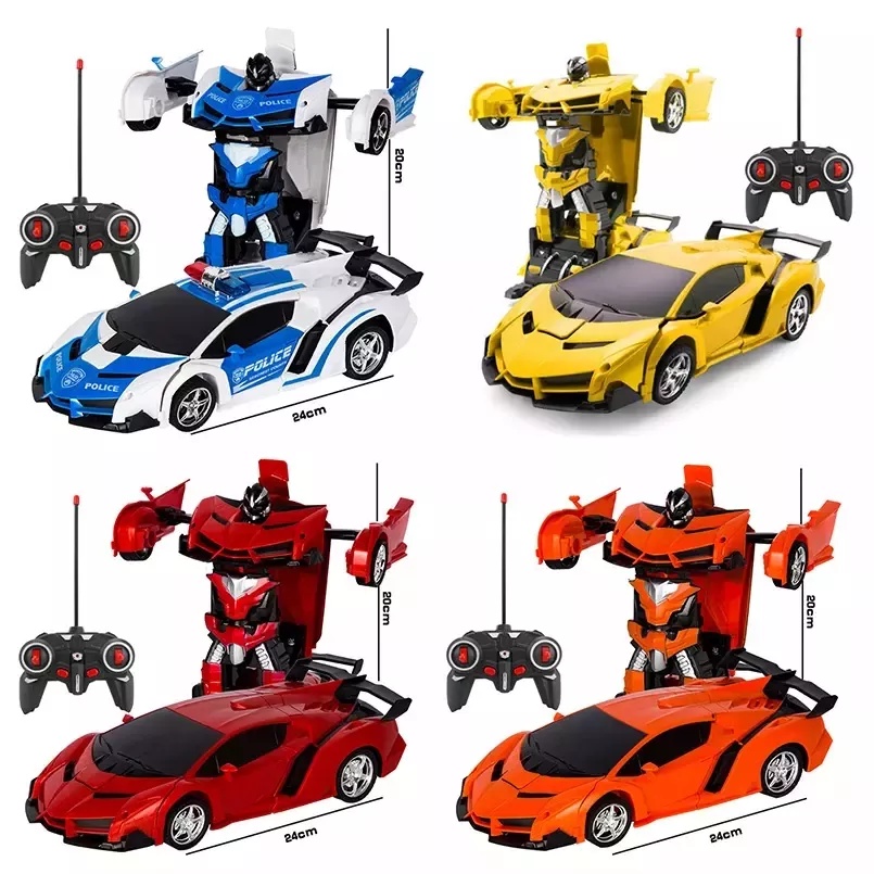 RC Transformation Car RC Robot Toy 2 in 1 Electric Remote Control ...
