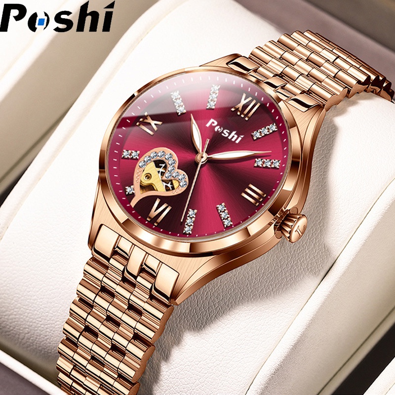 Original POSHI Brand Women’s Watches Fashion Luxury Women Waterproof ...