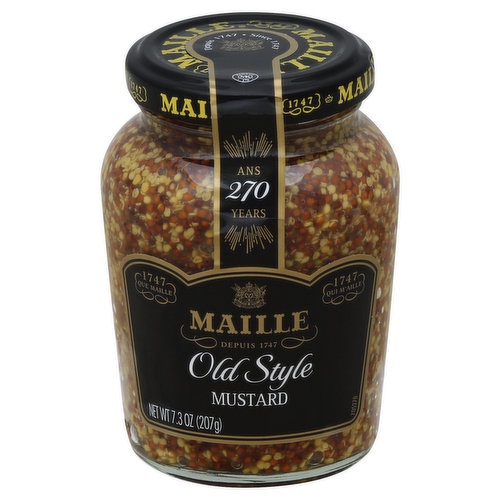 Maille Whole Grain Old Style Mustard 207 Grams Shopee Philippines
