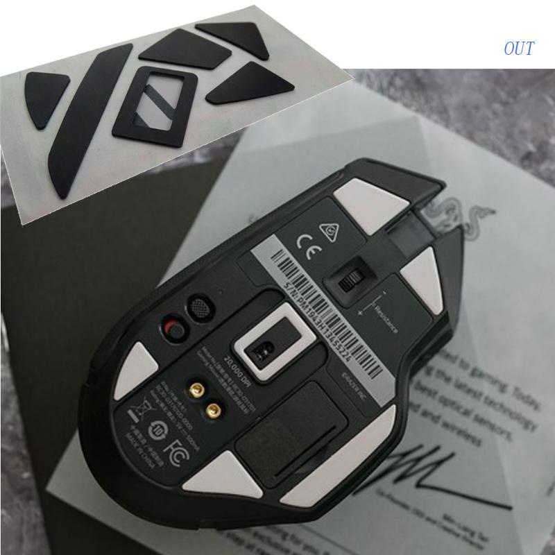 OUT Mouse Feet Pad Sticker Gaming Mice Glides Skates Curved Edge for ...
