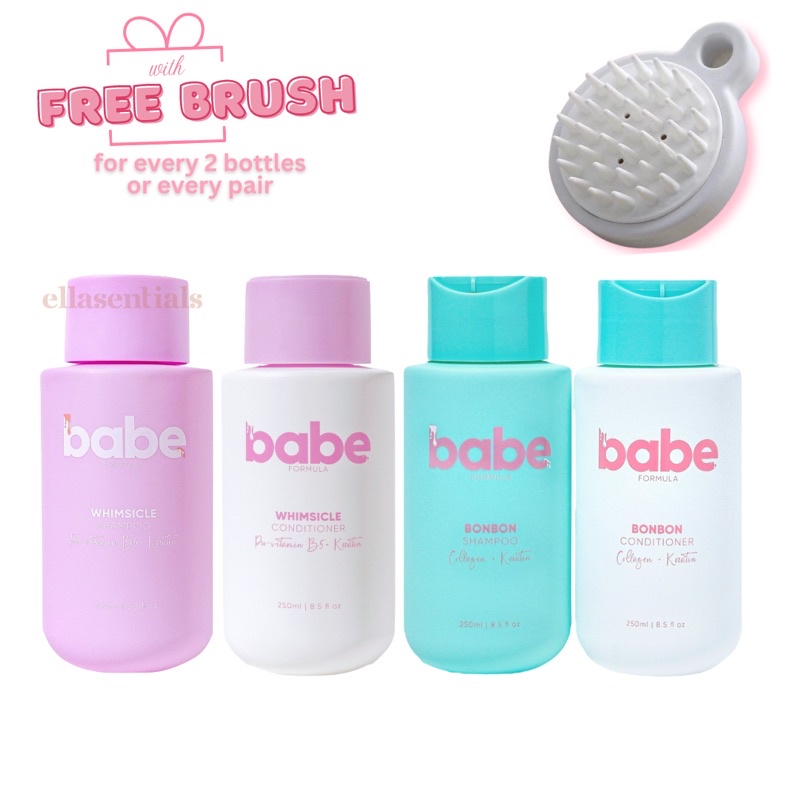 Babe Formula Bonbon Whimsicle Purple Sulfate Free Shampoo Conditioner Ml Shopee