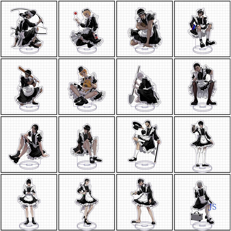 JS Anime Game Identity V Acrylic Stand Animation Hamlet Macbeth ...