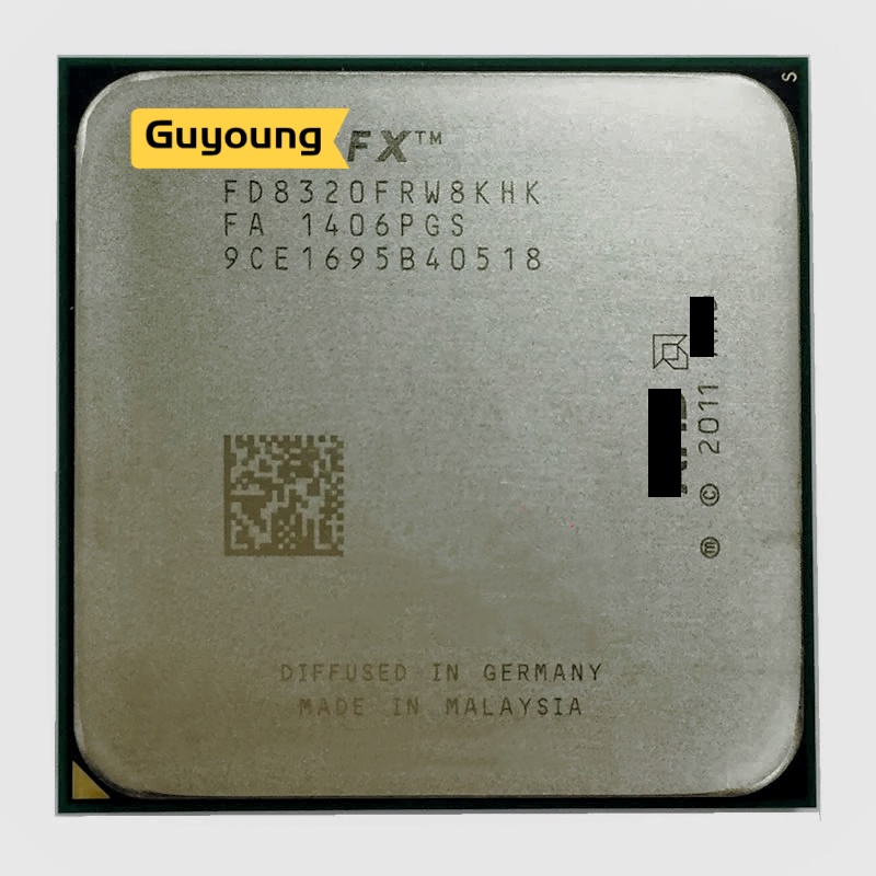 FX-Series FX-8320 FX 8320 3.5 GHz Eight-Core CPU Processor ...