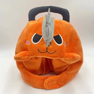 Chainsaw Man Denji Pochita Plush Head Cover Pillow Cosplay Headgear Plush  Doll