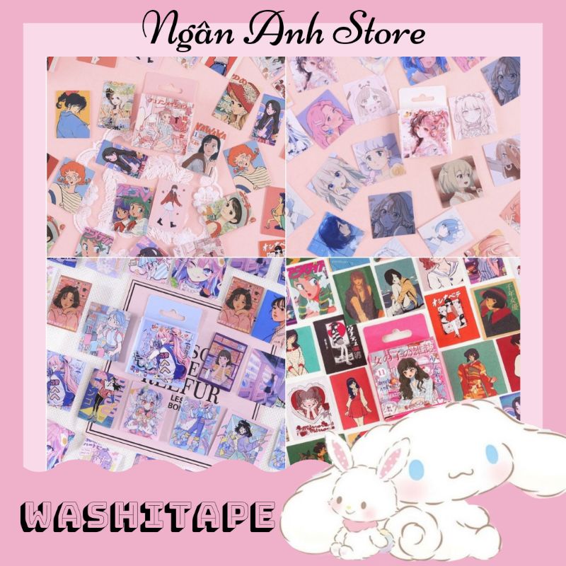 Cute Anime Girl sticker Box | Shopee Philippines
