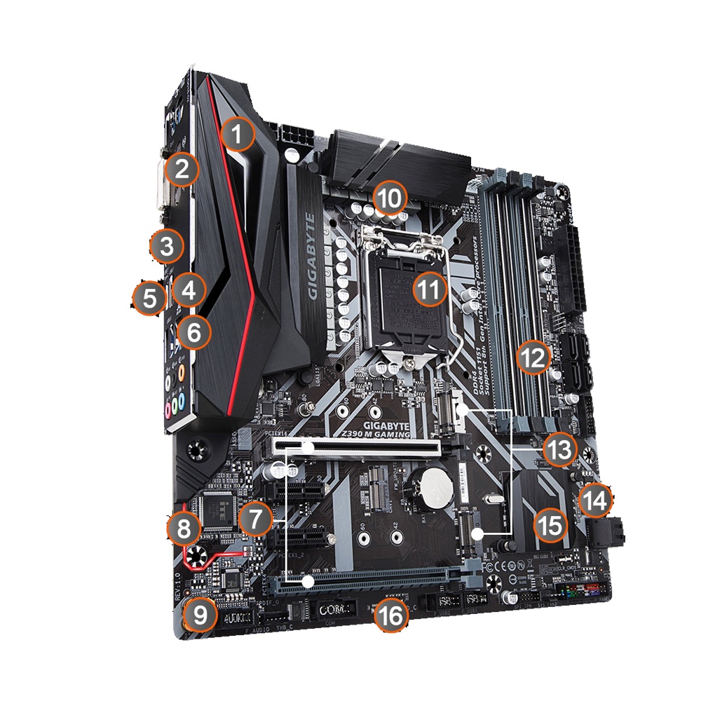 REFURBISHED GAZ390MGAMING GIGABYTE INTEL Z390 S1151 MATX GAMING MOTHERBOARD Shopee Philippines