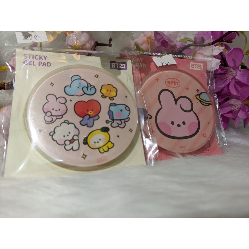 BT21 MININI STICKY GEL PAD Shopee Philippines