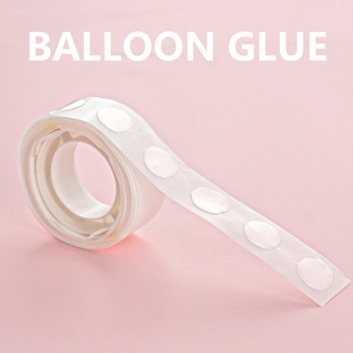 Glue Point Clear Balloon Glue Removable Adhesive Dots Double Sided Dots of  Glue Tape for Balloons for Party or Wedding Decoration (400 Dots) 