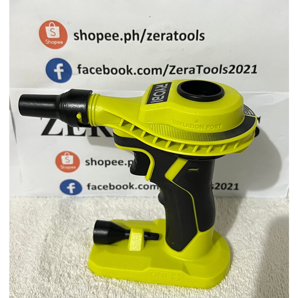 Ryobi high power inflator hot sale