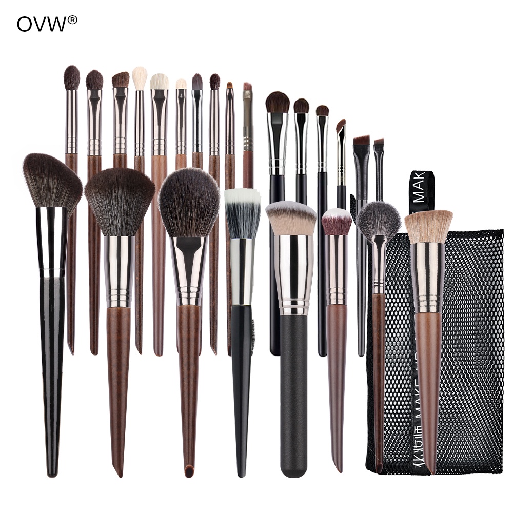 OVW Foundation Brush Set Full Face Brush Eye Shadow Brush Set Ovw24Pcs