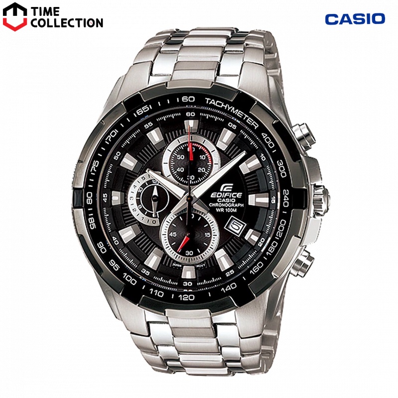 Casio Edifice EF 539D 1A Chronograph Stainless Steel Strap Watch