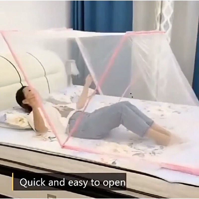 Adult Folding Mosquito Net Portable Folding Mesh Net Tent Free ...