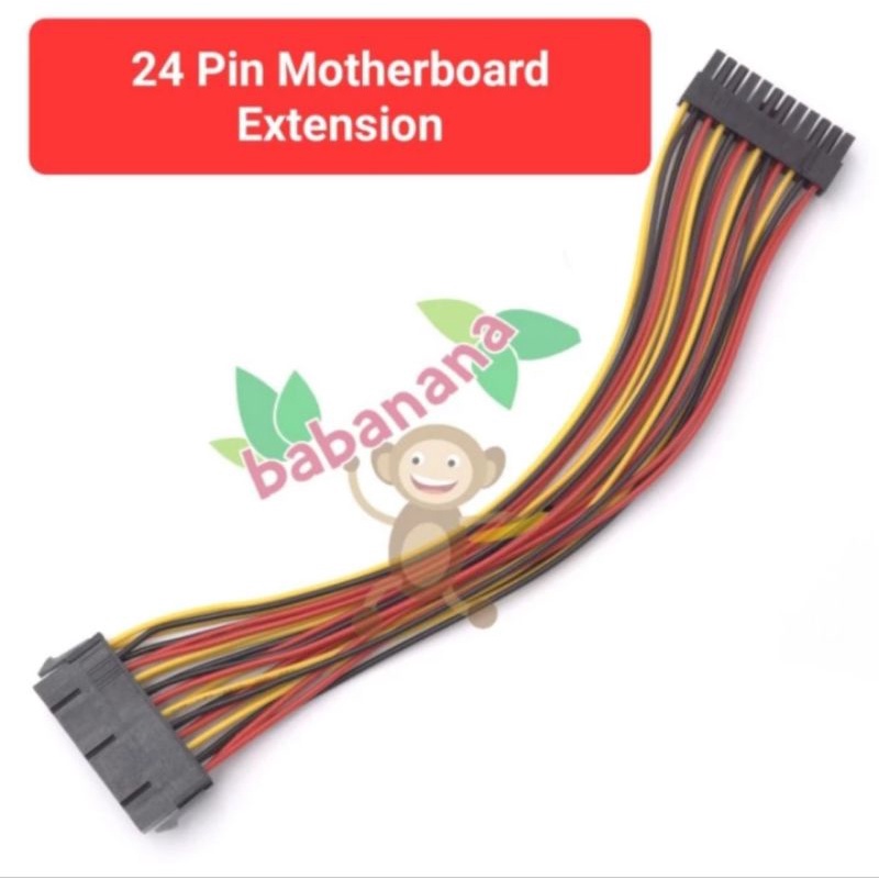 Atx 24 Pin Extension Cable PC Power Motherboard Cable | Shopee Philippines
