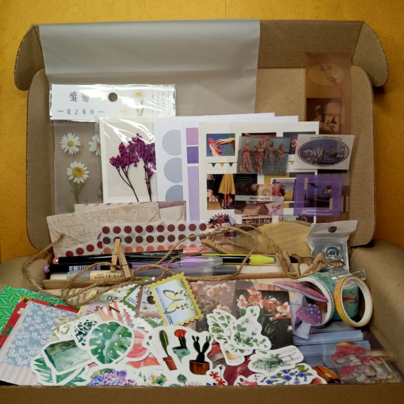 Floral Journal Kit (Limited Stock) | Shopee Philippines
