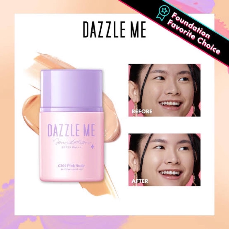 Dazzle Me Day By Day Foundation (matte, Longlasting) 