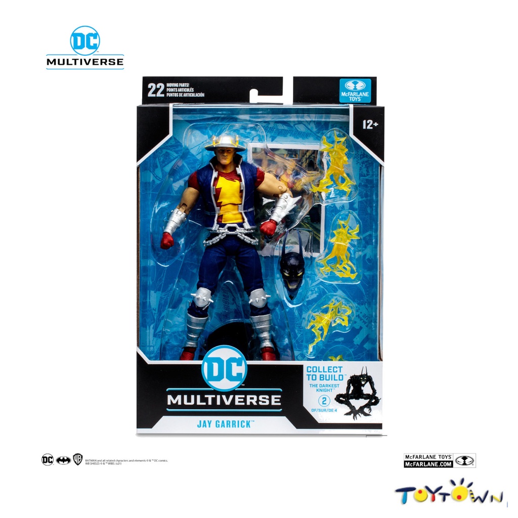 Figurine DC Multiverse – Jay Garrick (Speed Metal) – The Darkest Knight – McFarlane Toys – Neuve