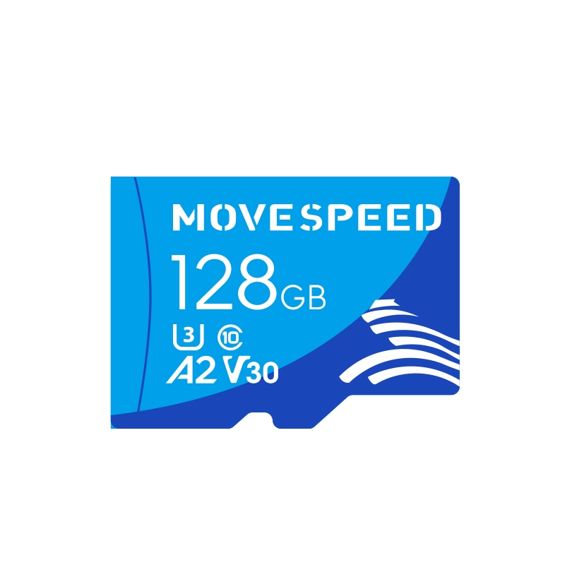Move Speed Micro SD Card Memory Card 128GB 100MB/s High Speed Durable