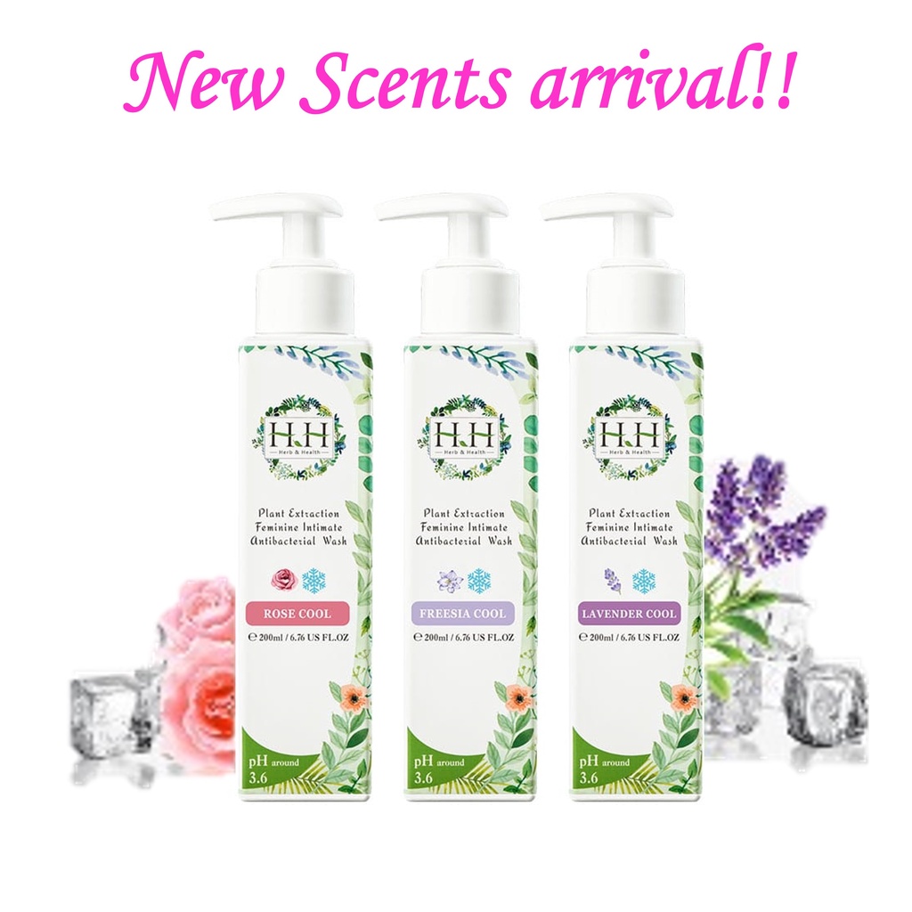 TAIWAN HH Plant Extraction Feminine Intimate Antibacterial WashFloral