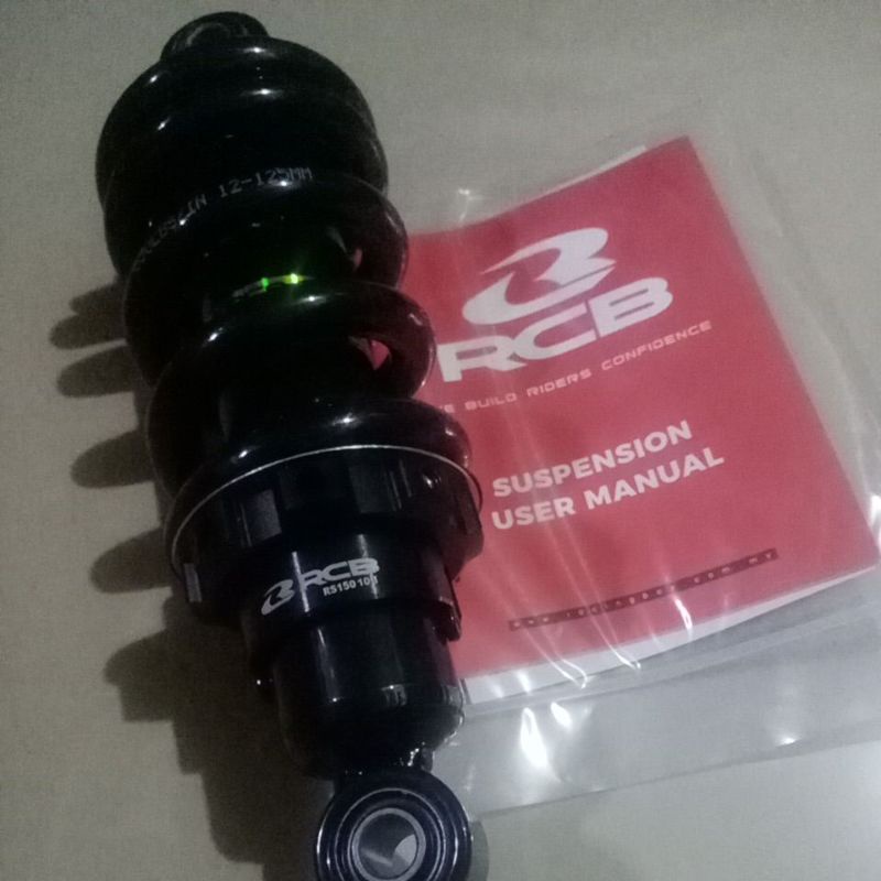 RCB rear shock , premium black | Shopee Philippines