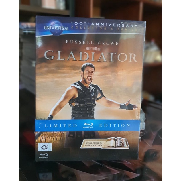 Blue-Ray One Hand Seal gladiator Digibook Sound Absorbing Thai | Shopee ...