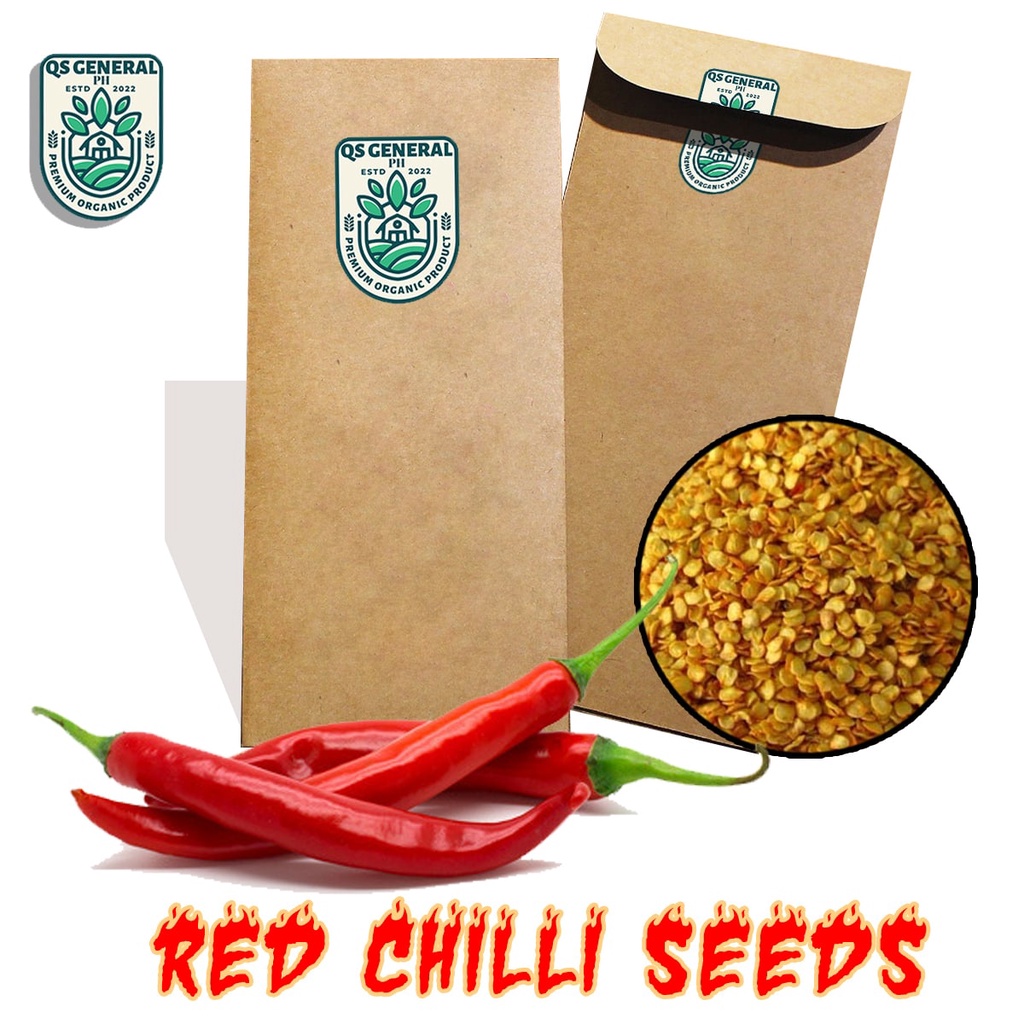 Quin Savie Red Chili Garden Rare Giant Spices Spicy Long Pepper Seeds