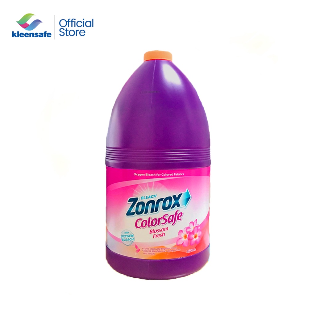 Kleensafe X Zonrox Colorsafe Blossom fresh with Oxygen Bleach Laundry