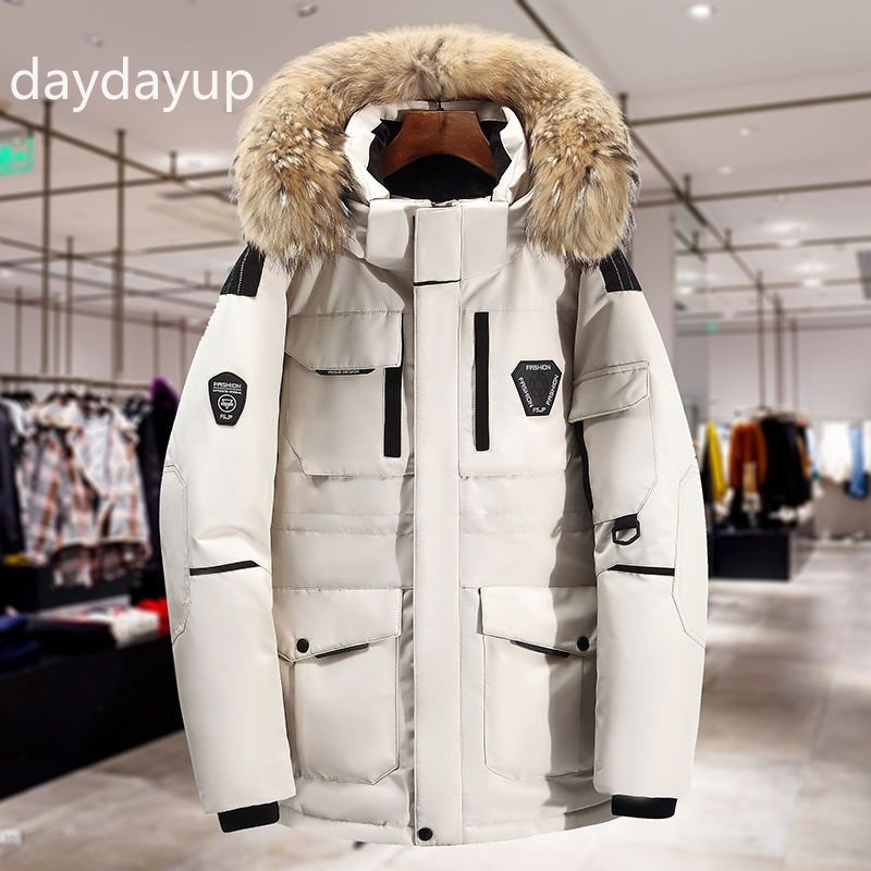 Men's Down Jacket Winter Jacket Woman Men Windproof Coat Korean Version  Wild Top Couple Thickened Overalls