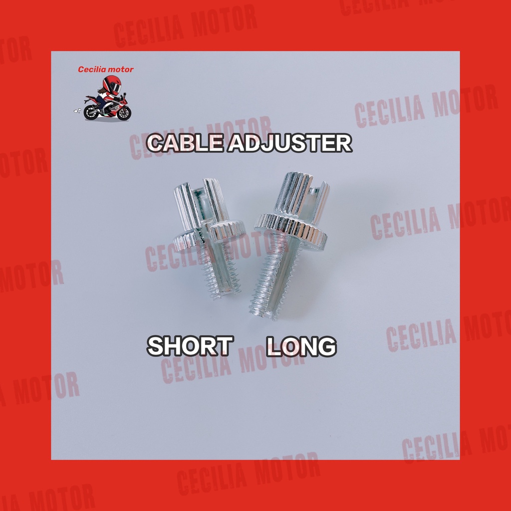 MOTORCYCLE UNIVERSAL CLUTCH CABLE ADJUSTER LONG&SHORT Shopee Philippines
