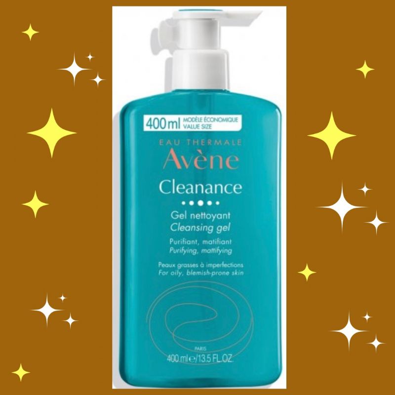 AVENE CLEANANCE Cleansing Gel 400ml-200ml-100 ml - Oily Acne Blemish-Prone  Skin