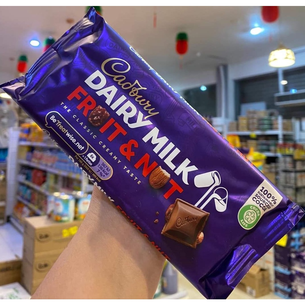 CADBURY DAIRY MILK FRUIT AND NUTS Shopee Philippines