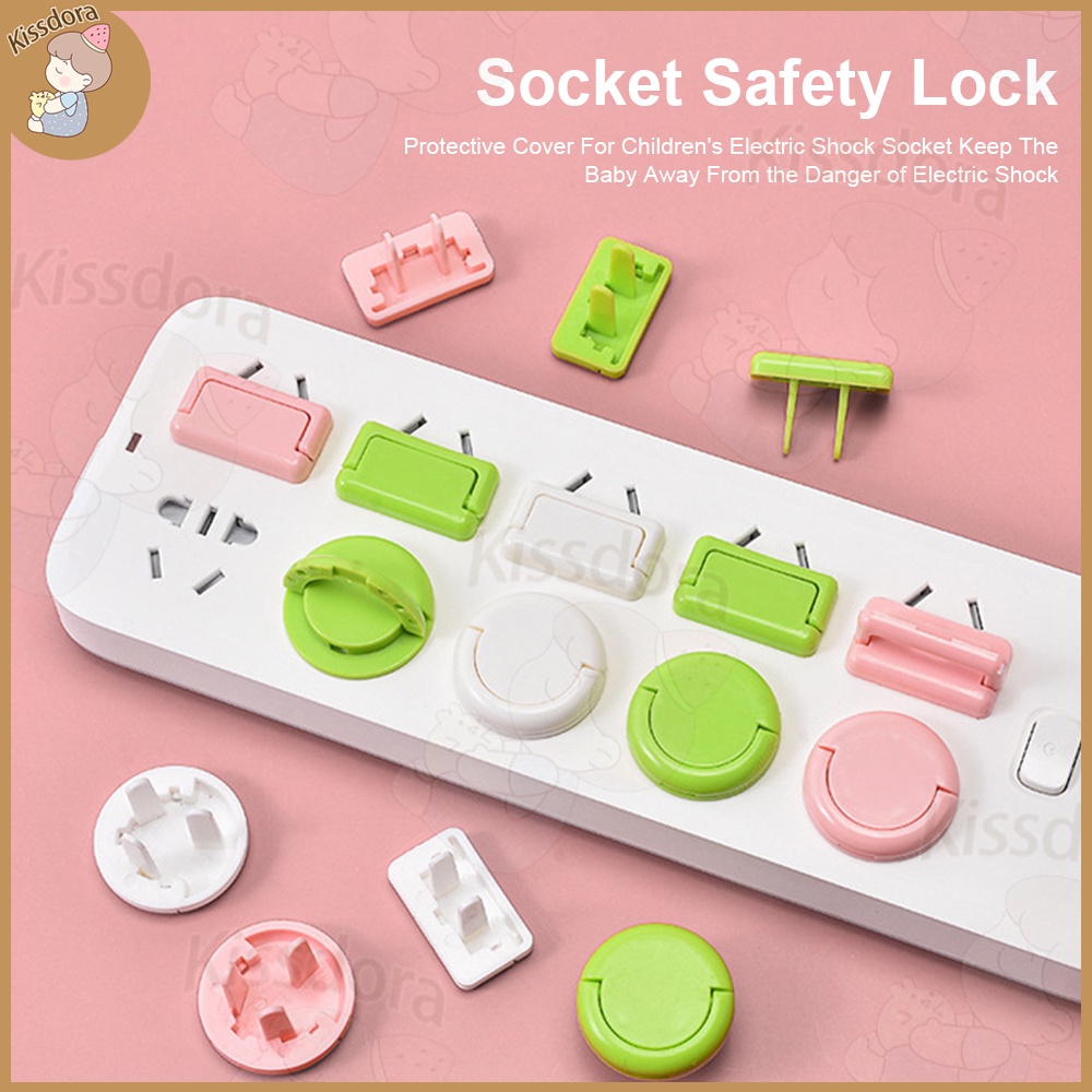 Kissdora Antielectric socket cover for baby safe outlet plug cover