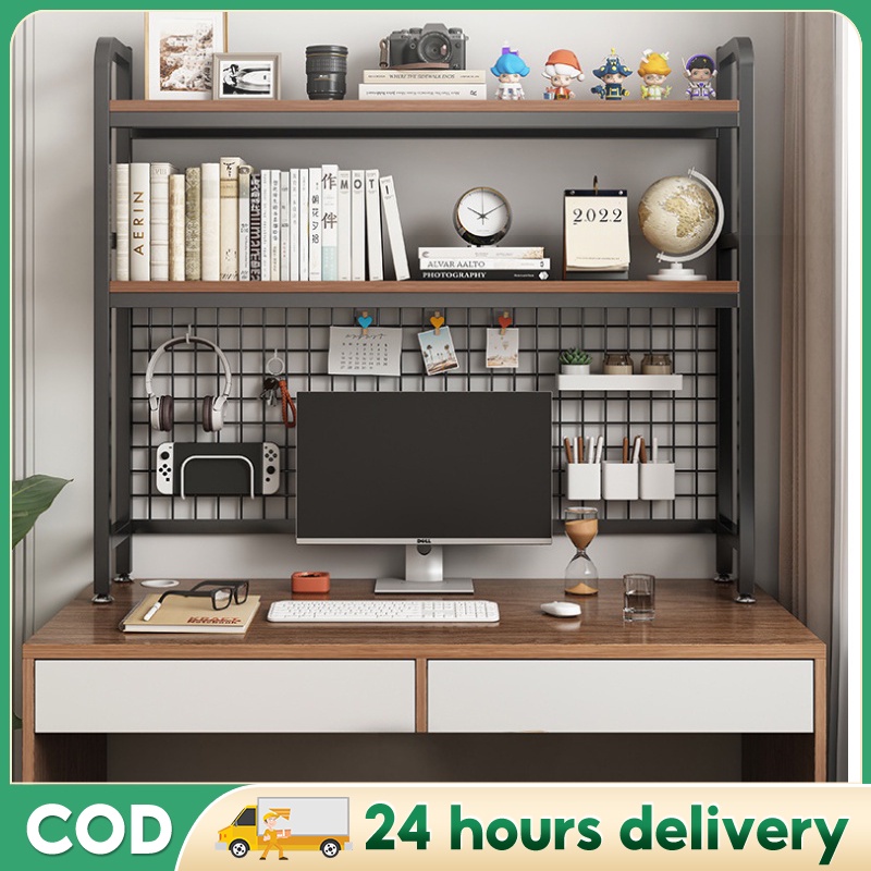 Desktop Rack Tabletop Organiser Book Multilayer Shelf Tabletop Storage